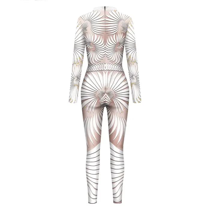 Costume à motif de paillettes pour femmes, body Zentai Sexy, combinaison Cosplay, vêtements de fête de carnaval, Costume élastique 2025