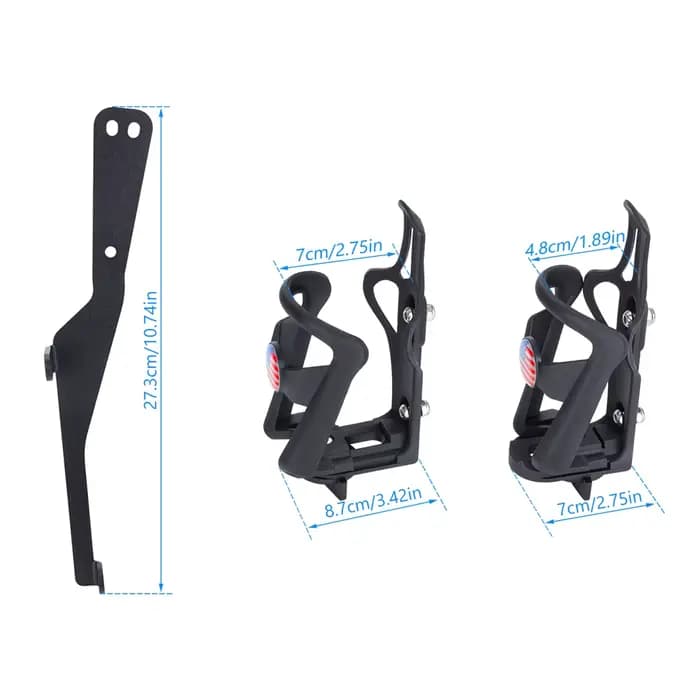 Support de boisson réglable côté droit pour Can-Am Ryker 600 900 Rally 2019-2025 et Sport Edition 2022-2025
