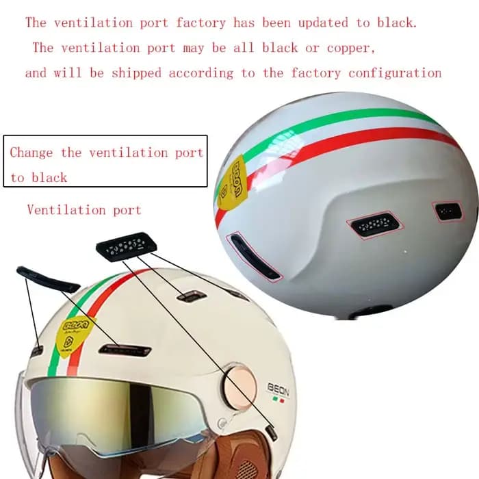 Casque de moto GB ignoré pour hommes