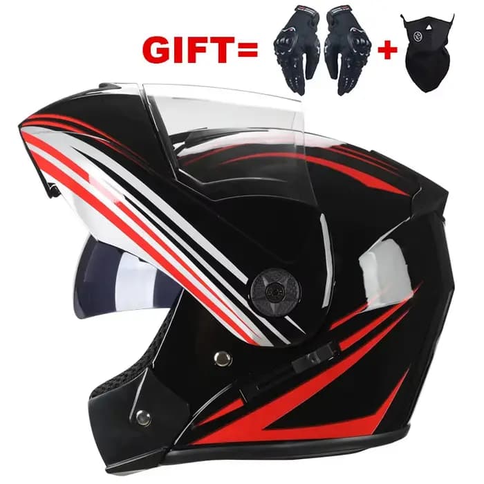 Casque de Moto de Course Professionnelle