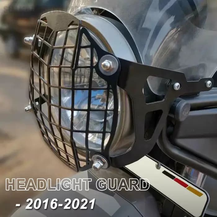 Accessoires de moto, Grille de protection des phares