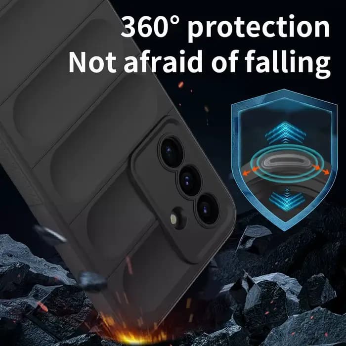 Accessoires en caoutchouc souple, étui ajusté pour Samsung Galaxy A17 5G A37 A57 A56 A36 A16 A55 A35 A15 S26 Ultra S25 FE S22 S23 S24 Plus