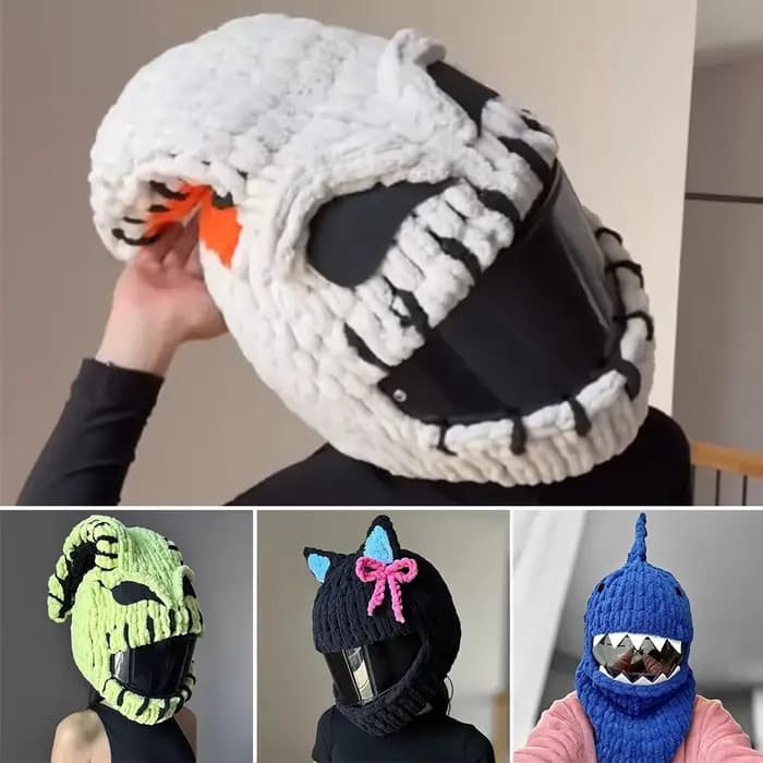 Housse de casque de moto