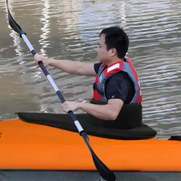 Jupe anti-éclaboussures universelle pour kayak et canoë, imperméable, pour kayaks à assise intérieure