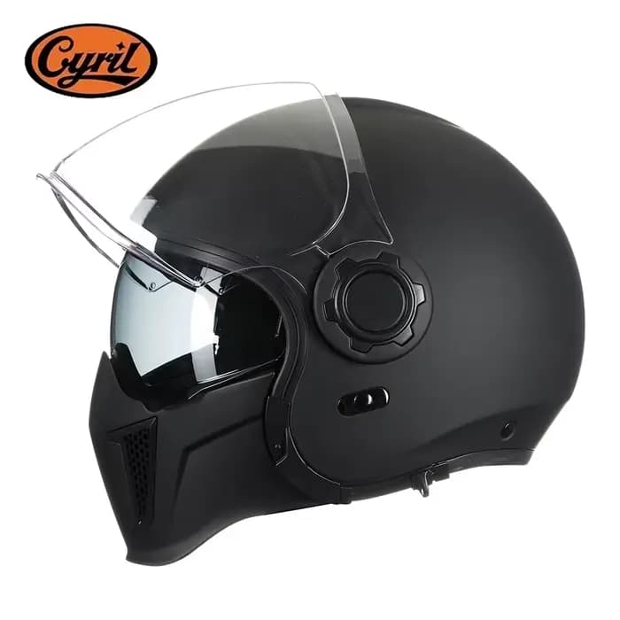 Casque de moto modulaire