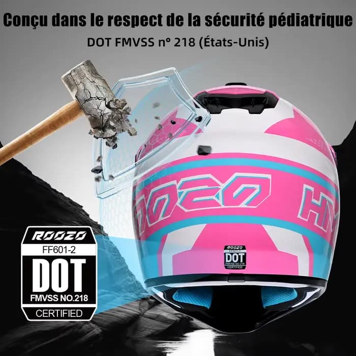 Casque de motocross pour enfants