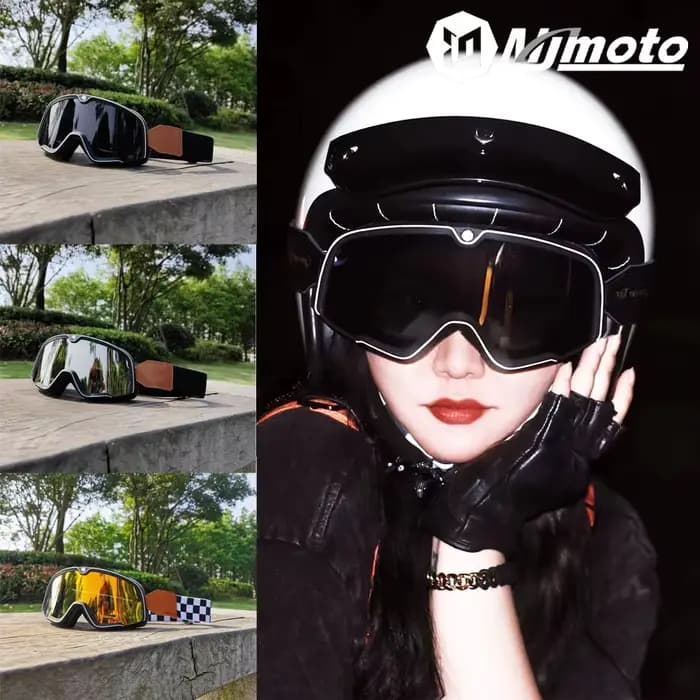 Lunettes anti-poussière pour Moto
