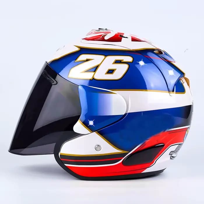 Demi-casque de moto d'été