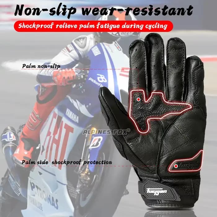 Furygan AFS 6 gants de moto chevalier court