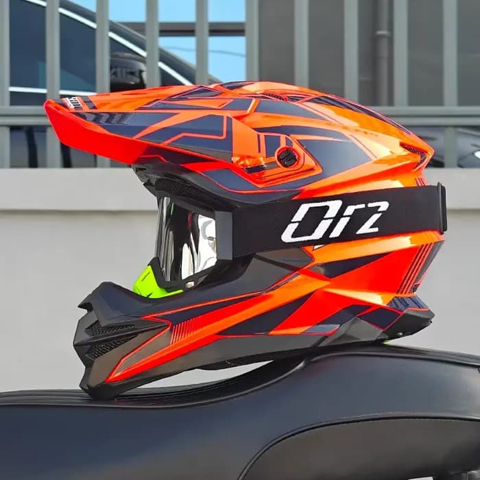 Casque de moto pour adulte homologué DOT