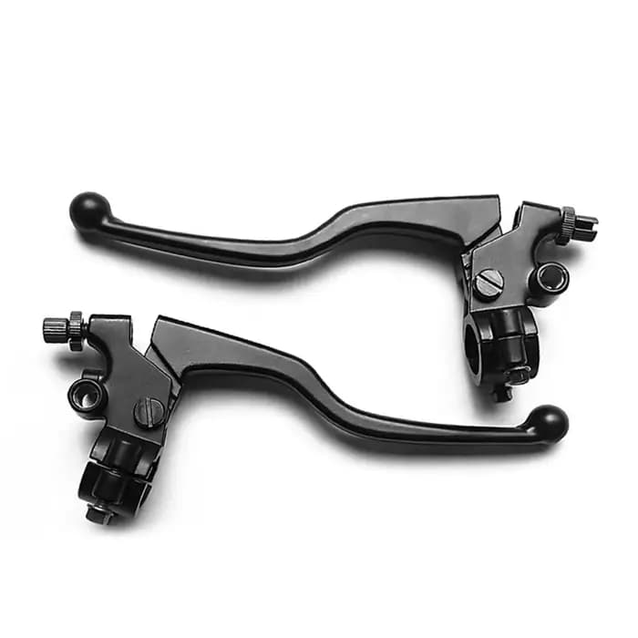 Paire de leviers de frein et d'embrayage de moto
