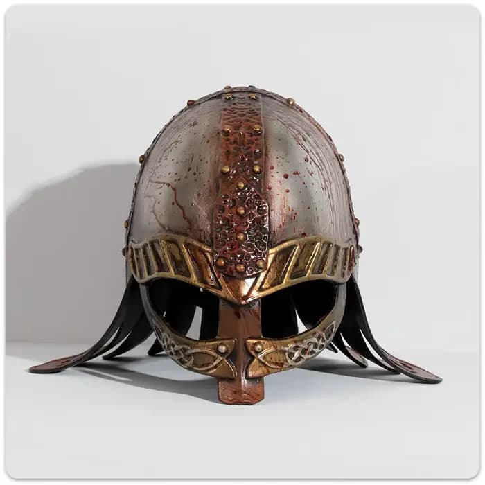 Nouveau casque viking médiéval rétro, accessoire de cosplay, costume de performance pour adultes, essentiel pour les jeux de rôle audacieux et les séances photo sur scène