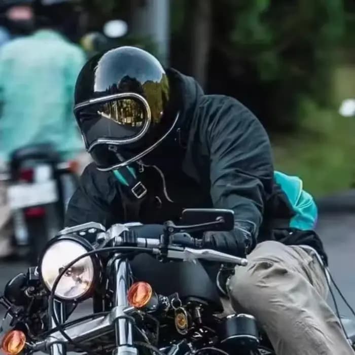 Casque de moto HOT, coque en fibre de verre