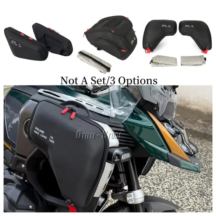 Sac de réservoir à verrouillage rapide pour moto