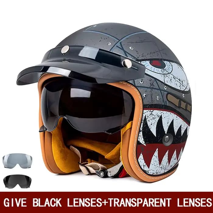 Casque de moto pour l'été
