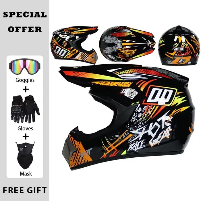 Casques de motocross Casque tout-terrain Dirt Bike Downhill AM DH Cross