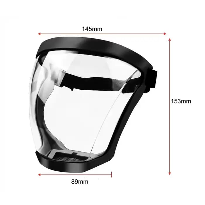 Masque de Protection Transparent pour le visage