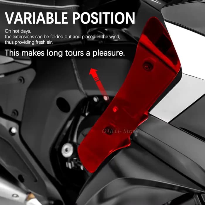 Protège-pieds de moto pour BMW