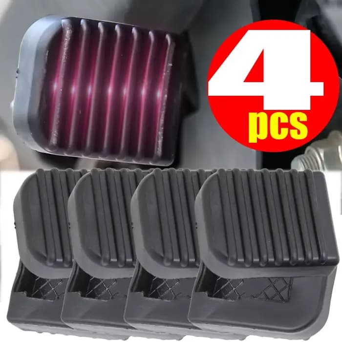 Support de pied d'appoint de moto avec base étendue en caoutchouc