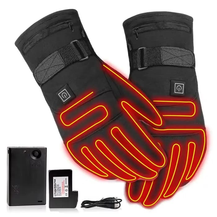 Gants chauffants pour l'hiver