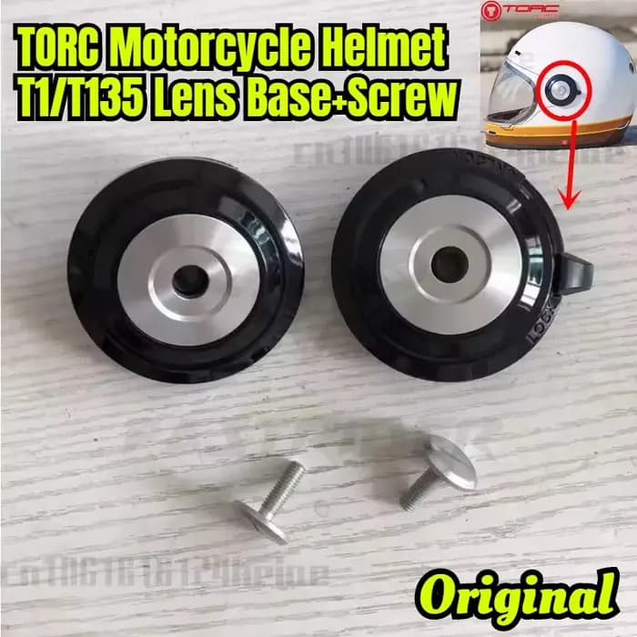 Base d'objectif T1 pour casque de moto TORC d'origine