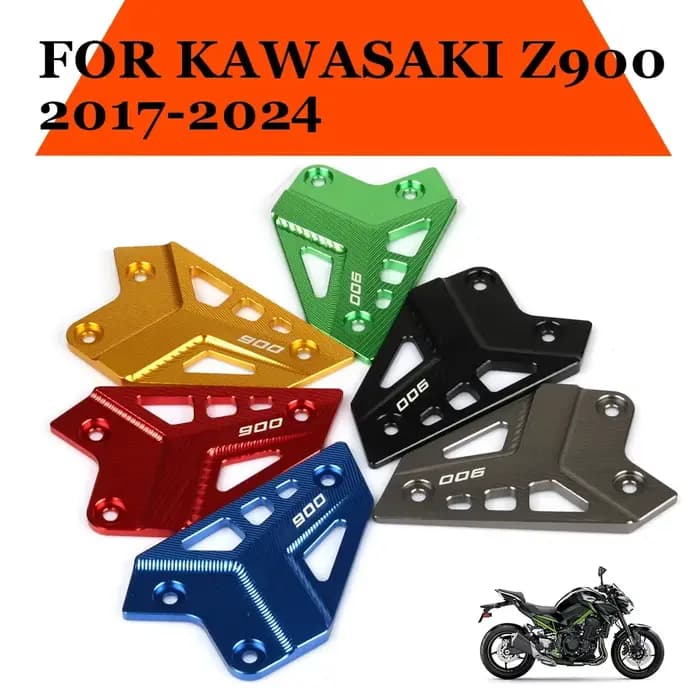 Repose-pieds arrière pour moto Kawasaki