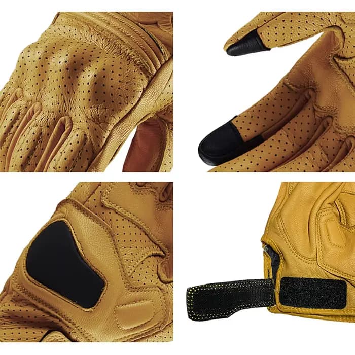 Gants de moto pour hommes