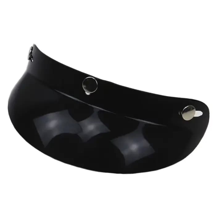 Casque de moto universel noir à 3 boutons