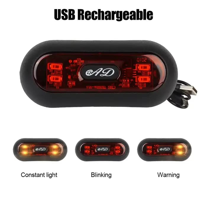Lumière Stroboscopique à l'iode pour Casque de Moto