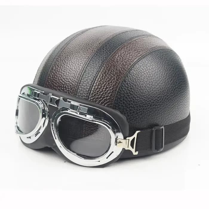 Casque de Moto Rétro pour Adulte