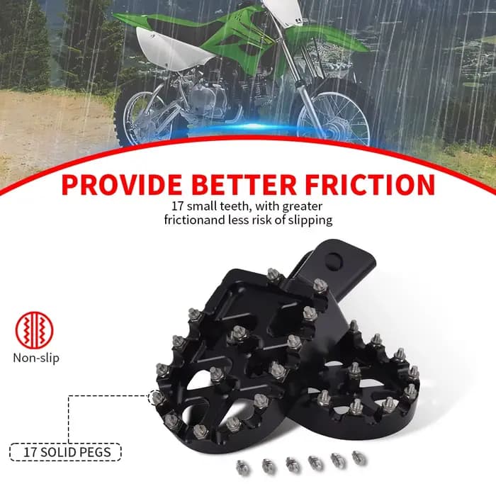 Accessoires de moto repose-pieds pédale