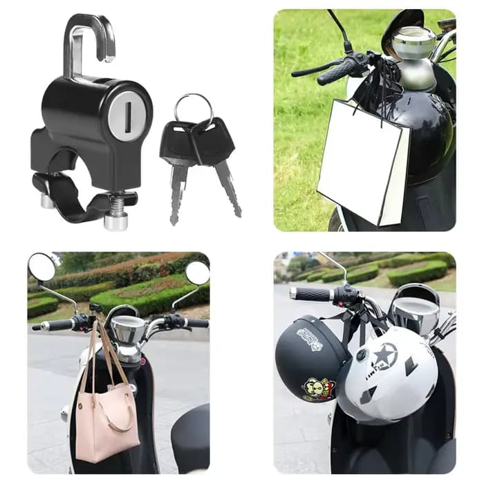 Serrure antivol pour casque