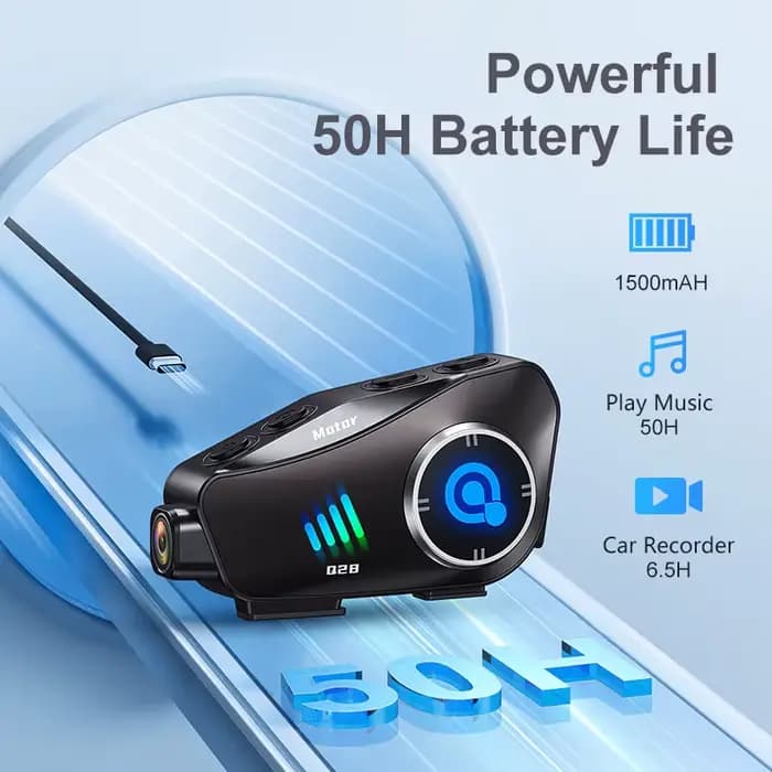 Q28 casque de moto Bluetooth