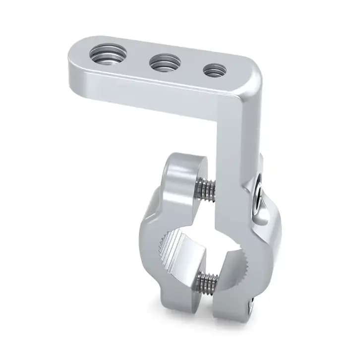Support de guidon de moto en aluminium