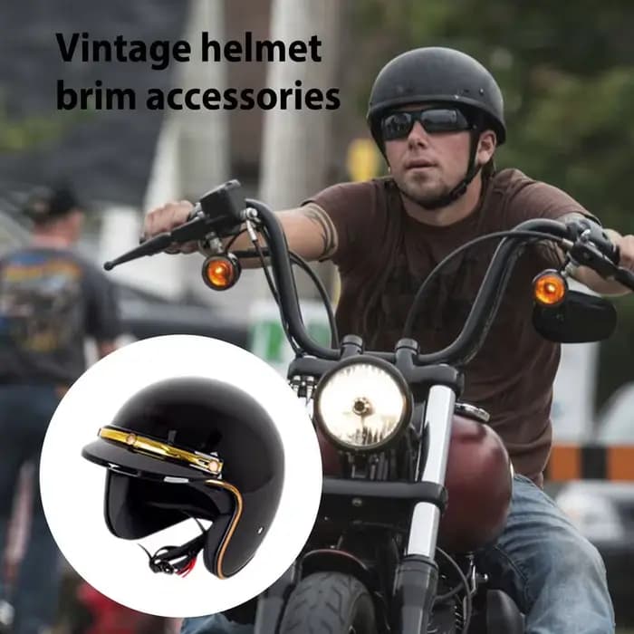 Motorcycle Face Shield Visor Retro
