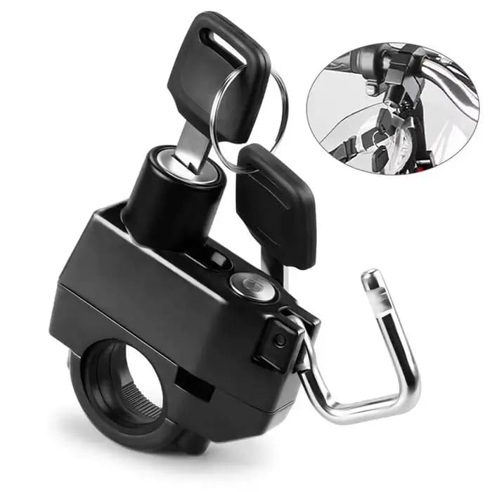 Verrou de casque antivol