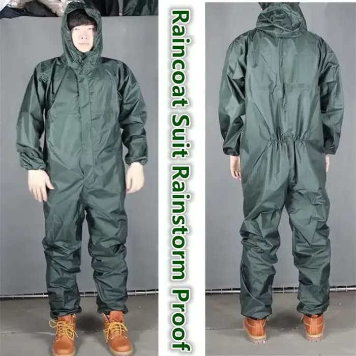 Combinaison imperméable anti-pluie pour moto