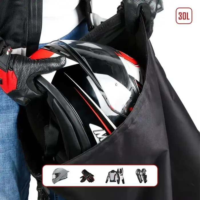 Sac d'équipement de moto de voyage Portable