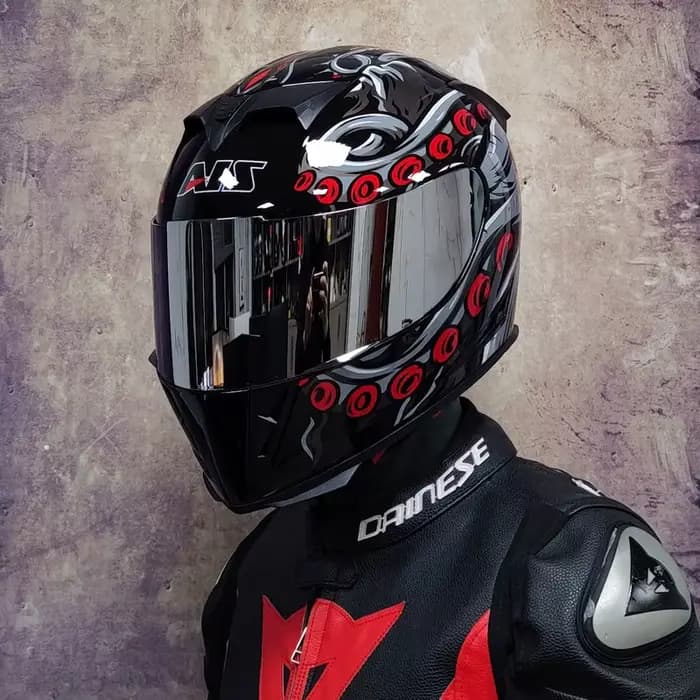 Casque de Moto Modulaire Cool avec Pare-Soleil Nik