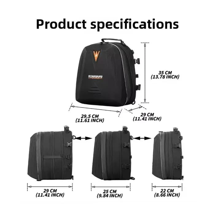 Sac de Selle Multifonctionnel pour Moto