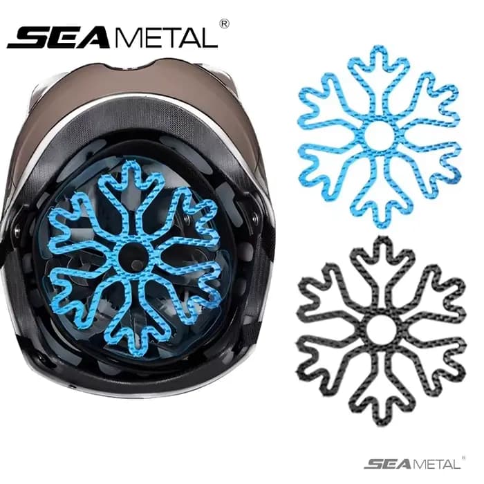 SEAMETAL casque de moto coussin intérieur