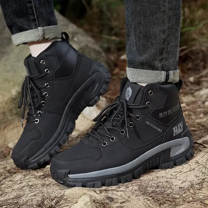 Bottes en cuir de haute qualité pour hommes