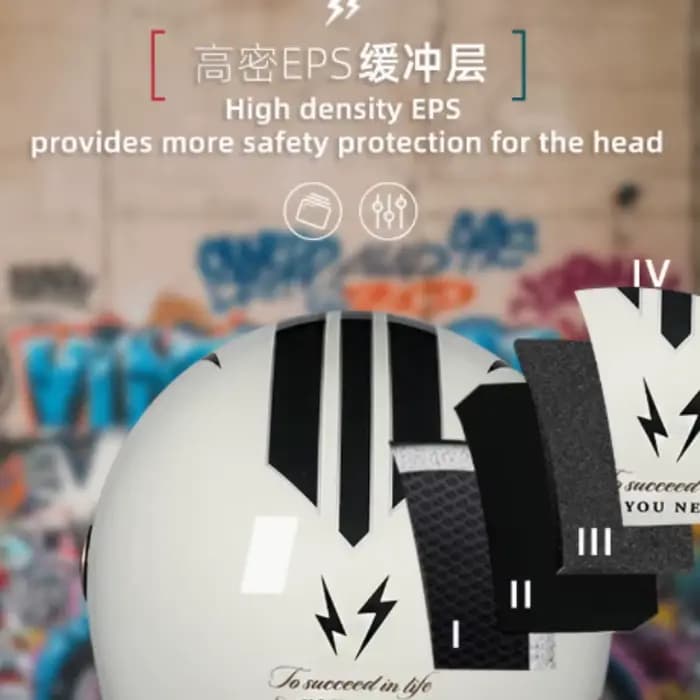 Casques de moto intégraux en cuir rétro avec lentille transparente