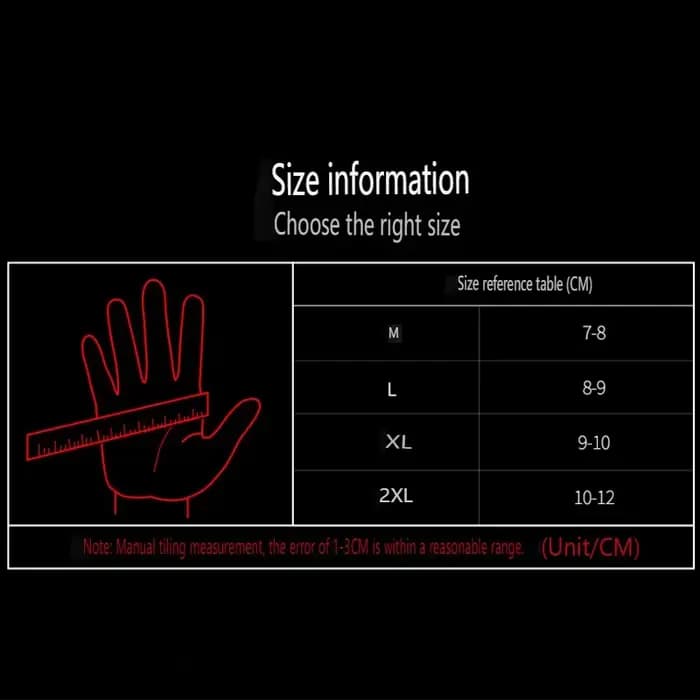 Gants d'été pour Moto sans doigts