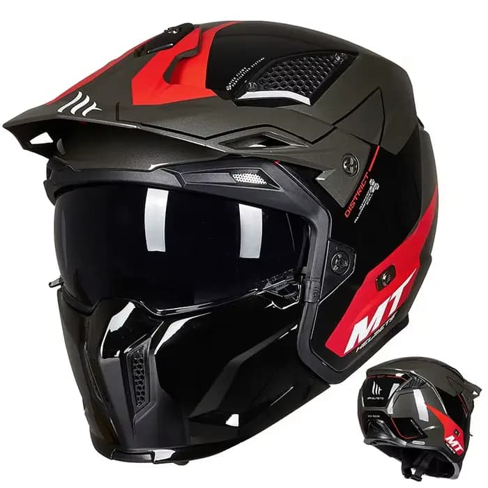 2025New MT STREETFIGHTER casque de moto tout-terrain équitation