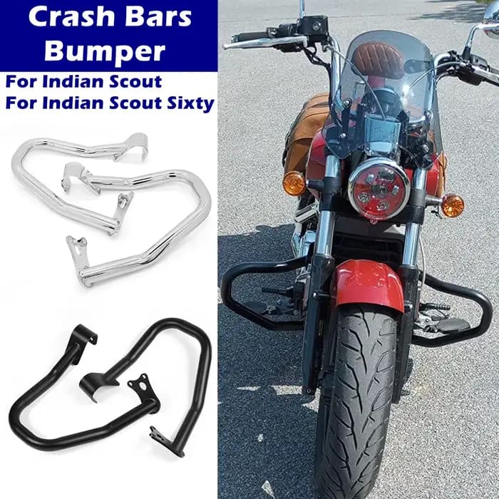 Barres de Crash pare-chocs pour Indian Scout 2015-2024