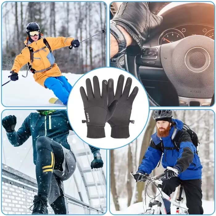 Gants d'hiver imperméables