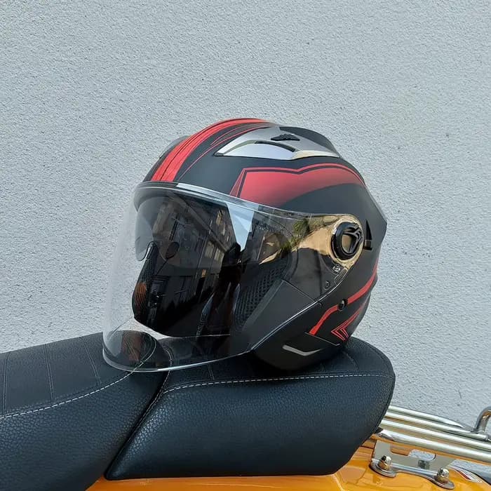 Sécurité quatre saisons mode 3/4 casque ouvert