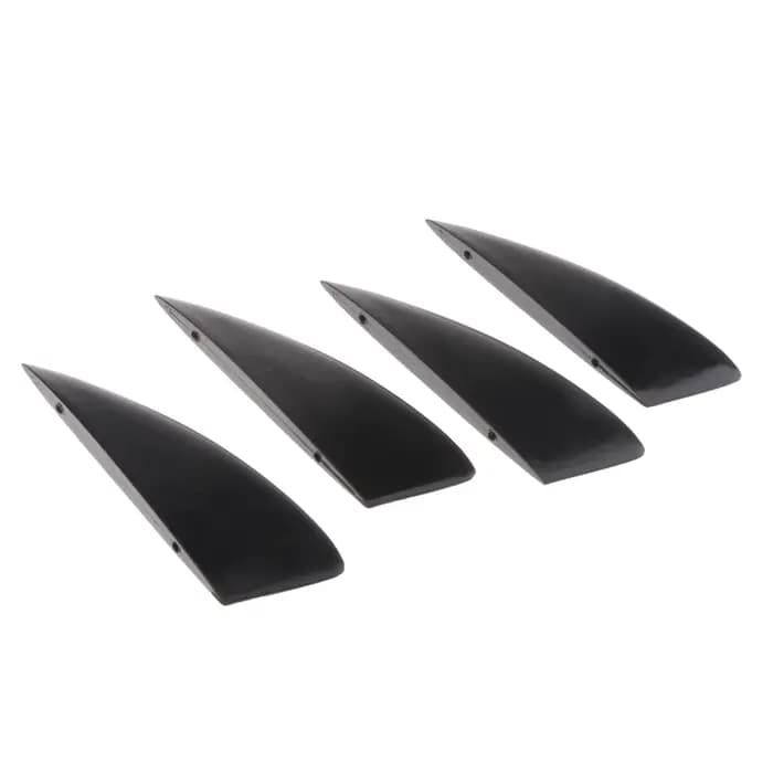 4 pièces/ensemble aileron pour Kitesurf aileron Kitesurf cerf-volant planche mouche équipement de Surf cerf-volant volant planche de Surf accessoires d'aileron