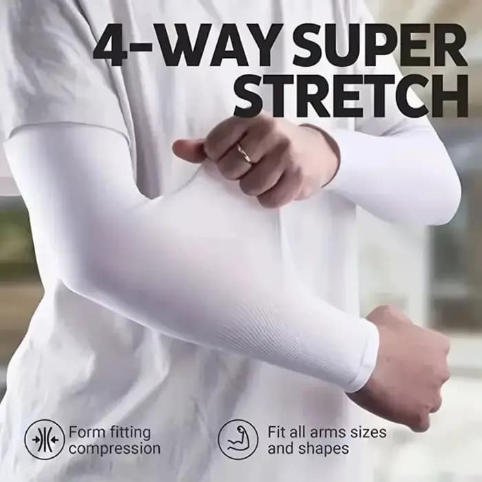 3 paires de manchons de protection solaire UV pour les bras – Protection respirante, utilisables pour la conduite, les sports, la randonnée et les activités estivales en plein air